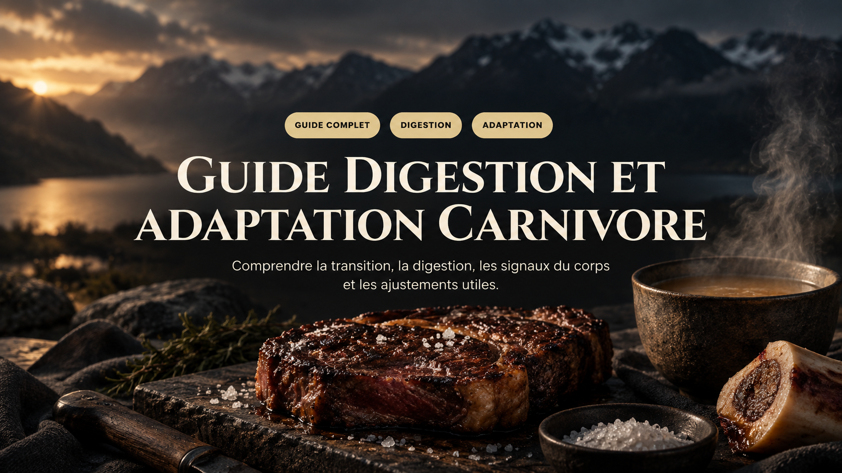 Digestion et adaptation carnivore