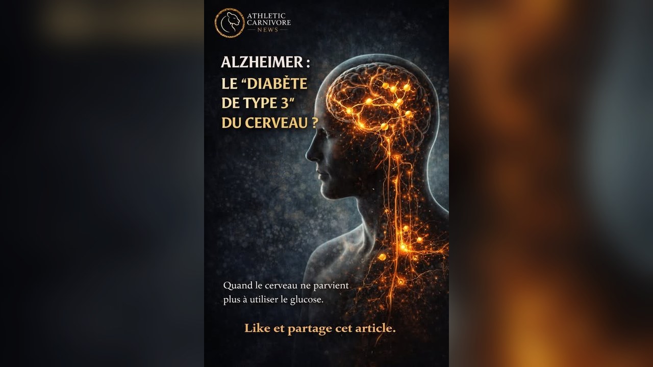 Diabète de type 3 : Alzheimer est-il aussi une maladie du métabolisme cérébral ?