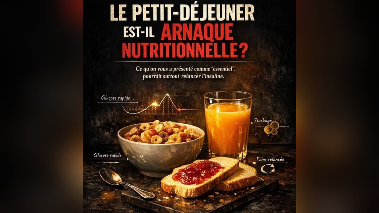 Le petit-déjeuner est peut-être le pire repas de votre journée